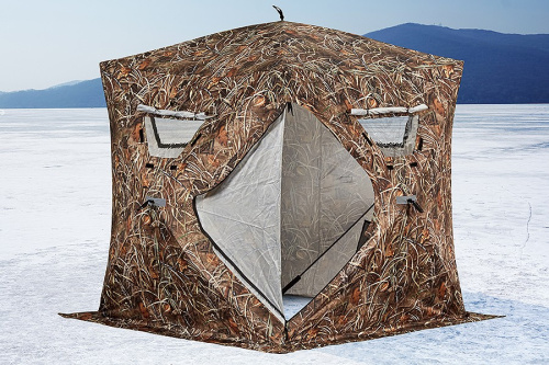 Зимняя палатка куб Higashi Camo Comfort фото 5
